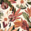 Salvador Wallpaper Casamance Grege / Corail 75531324