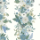 Tapete Garden Party Trellis Rifle Paper Co. Indigo RP7314