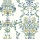 Luxembourg Wallpaper Rifle Paper Co. Indigo RP7330