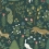 Papel pintado Menagerie Rifle Paper Co. Emerald RP7306
