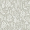 Papel pintado Menagerie Toile Rifle Paper Co. Grey & White RP7369