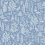 Papel pintado Menagerie Toile Rifle Paper Co. Blue & White RP7370