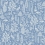 Tapete Menagerie Toile Rifle Paper Co. Blue & White RP7370