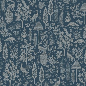 Menagerie Toile Wallpaper