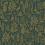 Tapete Menagerie Toile Rifle Paper Co. Emerald & Metallic Gold RP7373