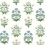 Mughal Rose Wallpaper Rifle Paper Co. Indigo RP7347