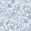 Papier peint Pomegranate Rifle Paper Co. White & Blue RP7390