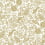 Papel pintado Pomegranate Rifle Paper Co. White & Metallic Gold RP7391