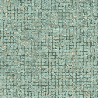 Mosaico Wallpaper Blue Stone Arte