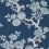 Carta da parati Claudette Thibaut Navy T10813