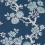 Papel pintado Claudette Thibaut Navy T10813