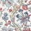 Chatelain Wallpaper Thibaut Blue and Red T10845