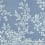 Villa Garden Mural Grasscloth Panel Thibaut Navy TM10856