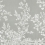 Papier peint panoramique Villa Garden Mural Grasscloth Thibaut Charcoal TM10857