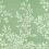 Carta da parati panoramica Villa Garden Mural Grasscloth Thibaut Green TM10855