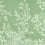 Villa Garden Mural Grasscloth Panel Thibaut Green TM10855