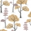 Trees Wallpaper Masureel Amber HAP104