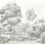 Papier peint panoramique Landscape Masureel Crayon DG3LAN1011+12+13