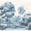 Papeles pintados panorámico Landscape Masureel Delft DG3LAN1031+32+33