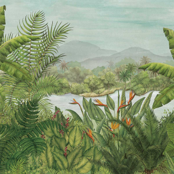 Carta da parati panoramica Rainforest