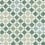 Papel pintado zellige Cole and Son Olive/Print room blue 113/11033