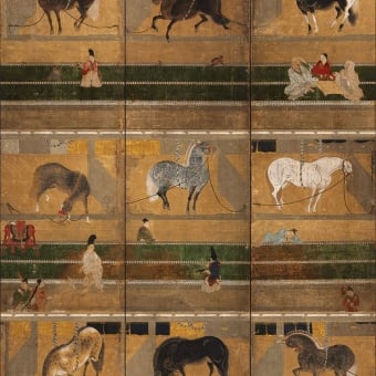 Papeles pintados Horse Stable