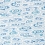 Tapete Clear Clouds Thibaut Blue T13317