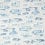 Papel pintado Clear Uñasds Thibaut Beige and Blue T13318