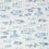 Papel pintado Clear Uñasds Thibaut Beige and Blue T13318