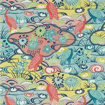 Papier peint Heron Stream