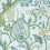 Carta da parati Windsor Thibaut Spa Blue T14304