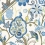 Carta da parati Windsor Thibaut Blue and Yellow T14300