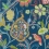 Papier peint Windsor Thibaut Navy T14303