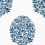 Papier peint Ridgefield Thibaut Blue T14322