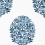 Ridgefield Wallpaper Thibaut Blue T14322