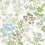 Carta da parati Spring Garden Thibaut Spa Blue T14339