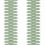 Carta da parati Nola Stripe Thibaut Green T20808