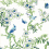 Yukio Wallpaper Thibaut Blue and Green T20842