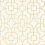 Carta da parati Fretwork Thibaut Yellow T20873