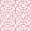 Carta da parati Fretwork Thibaut Pink T20872