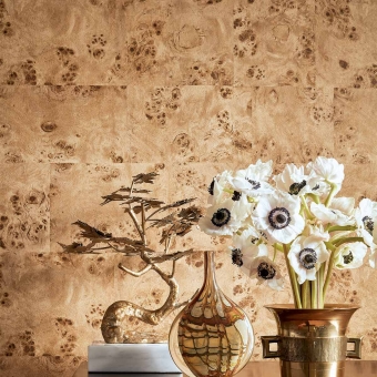 Papier peint Burlwood Block