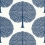 Carta da parati Mulberry Tree Thibaut Navy T10603