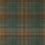 Inverness Wallpaper Thibaut Teal and Clay T10976