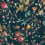 Melograno Wallpaper Code Dark green D0004 intissé