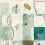 Papier peint Scripta Code Turquoise D0124 intissé