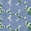 Papier peint Primavera Marimekko Blue 25106