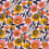 Carta da parati Rosarium Marimekko Orange 25155