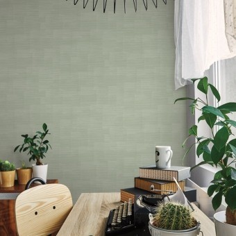 Balanced Wallpaper Green York Wallcoverings