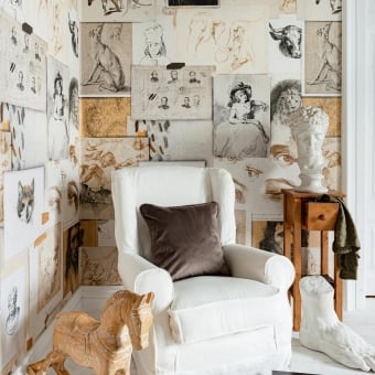 Carta da parati panoramica The Mood Board