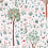 Carta da parati panoramica Millefleurs Spring Bien Fait 180x280 cm - 3 lés BF-MIL-SPR-SM
